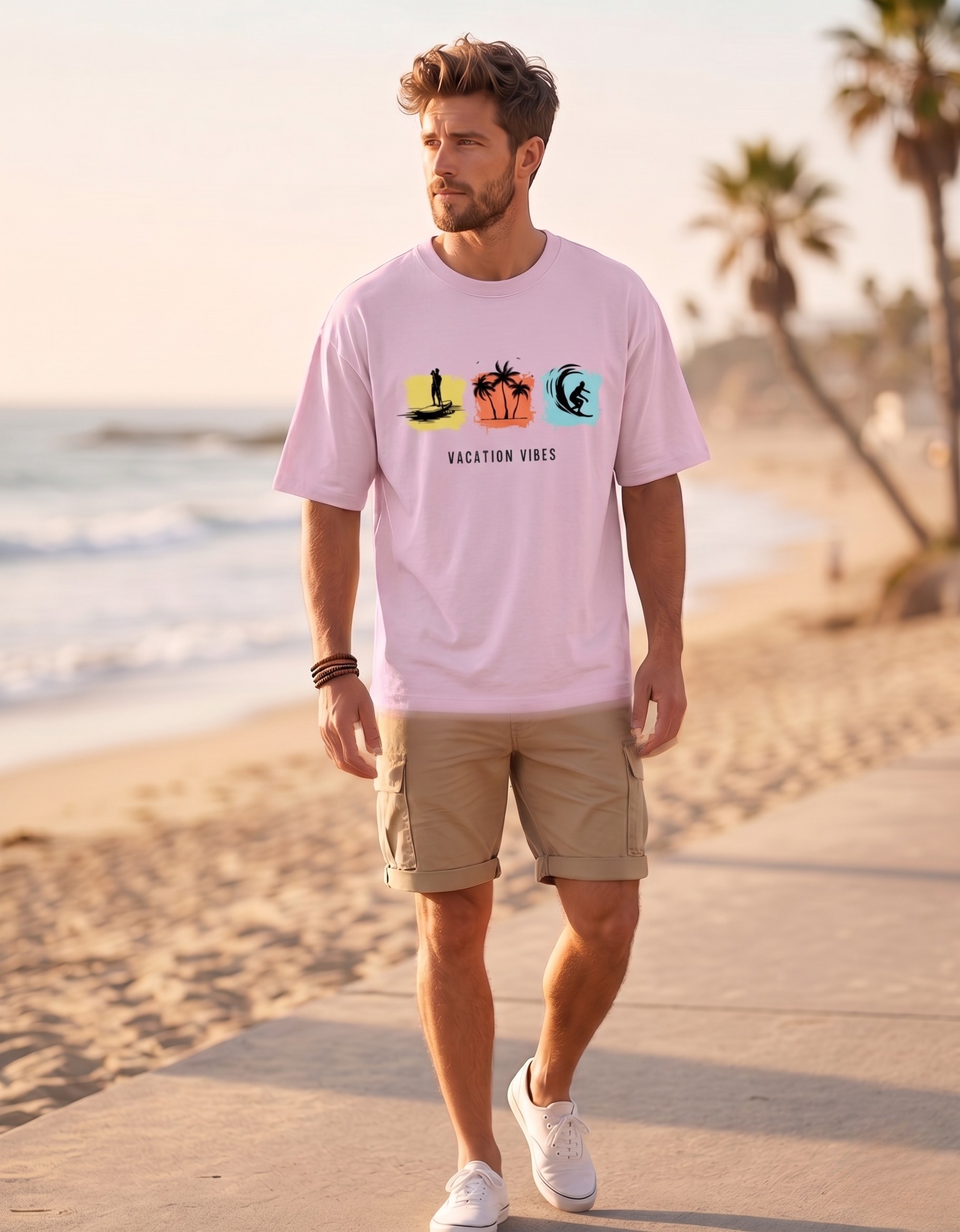 Vacay Vibes Oversized T-Shirt