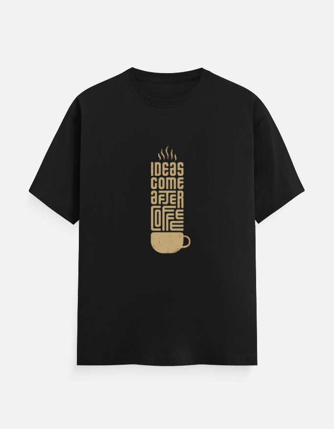 Klann coffee lover Basic T-Shirt Black – Premium Cotton Tee front