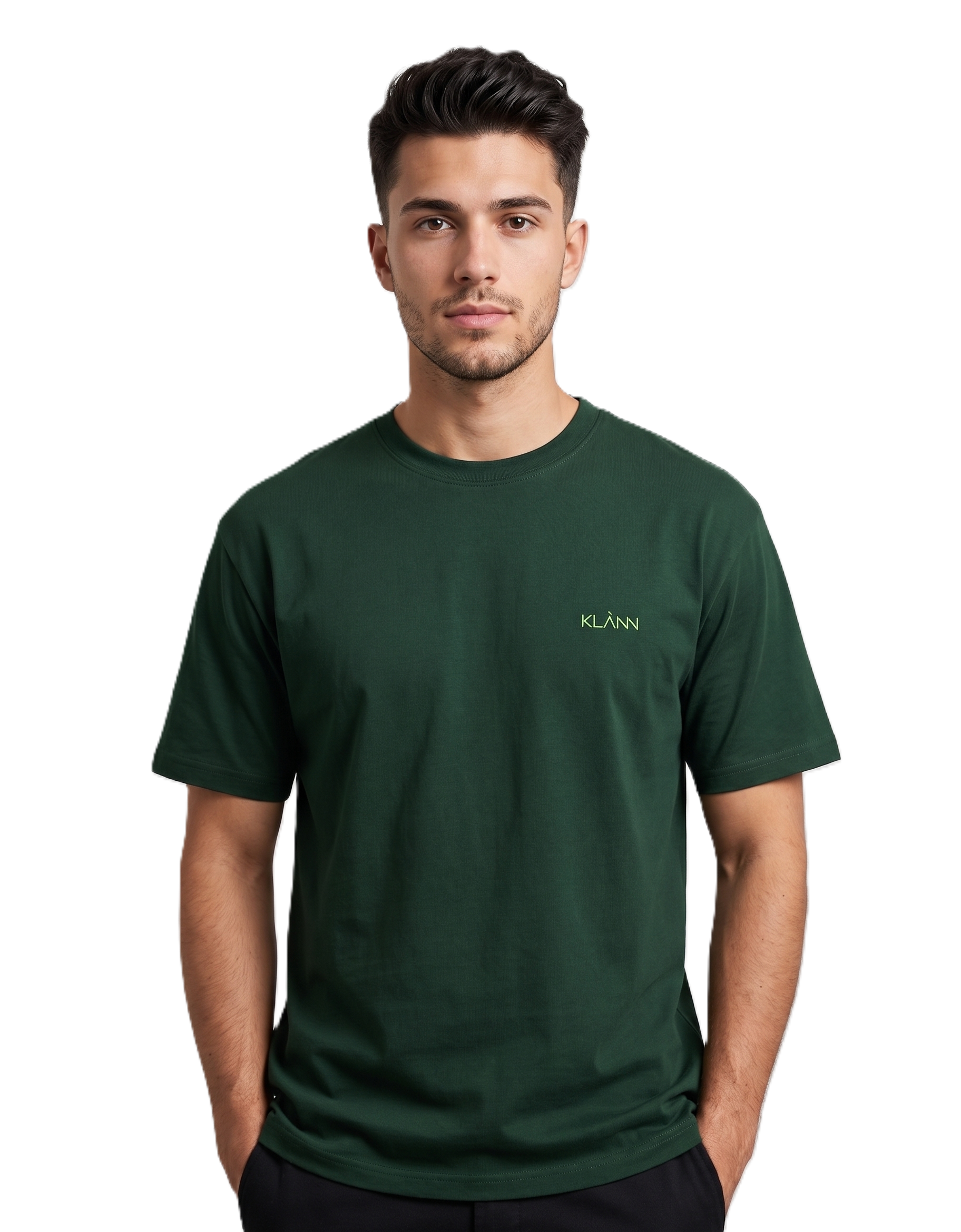 Basic T-Shirt - Bottle Green