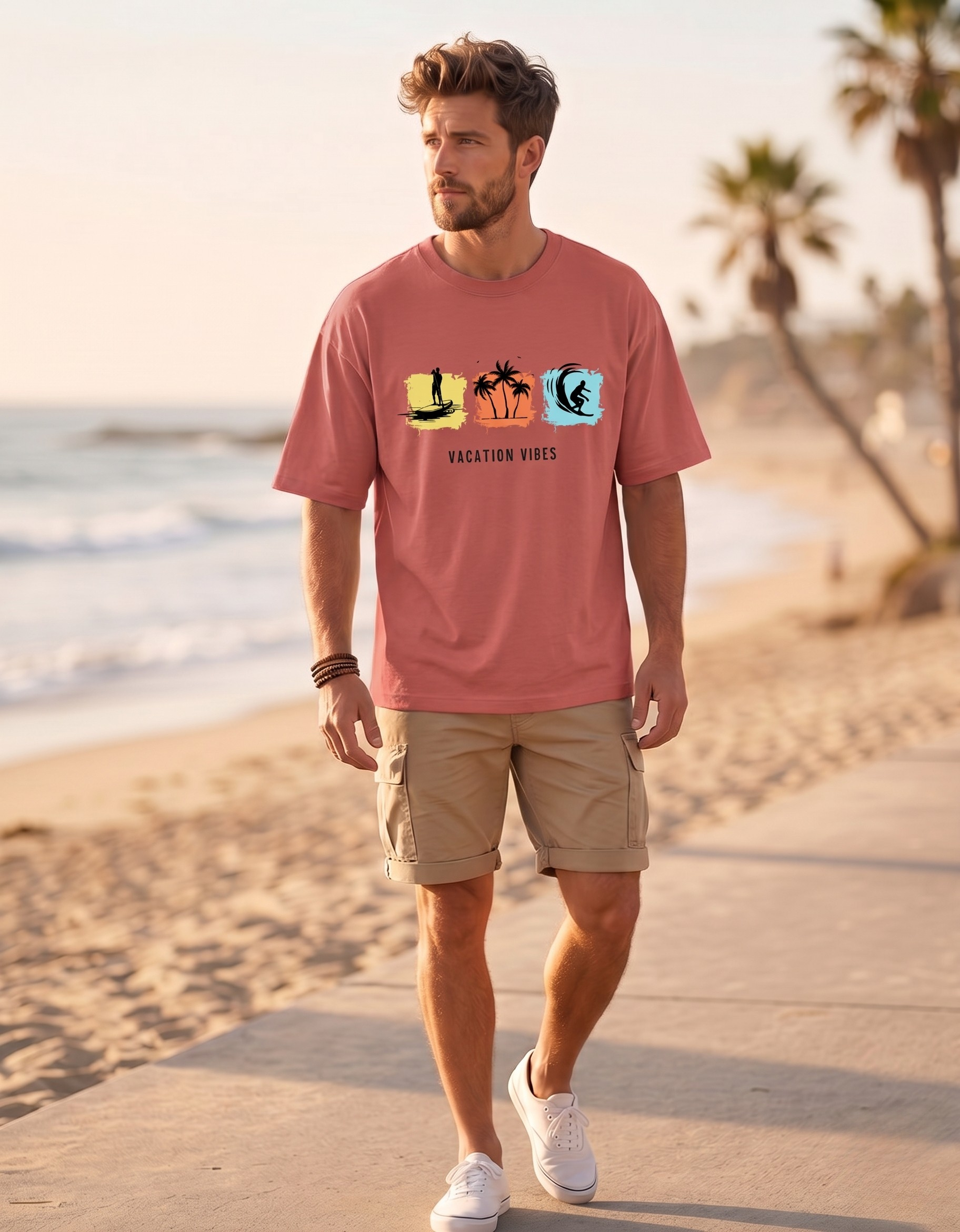 Vacay Vibes Oversized T-Shirt