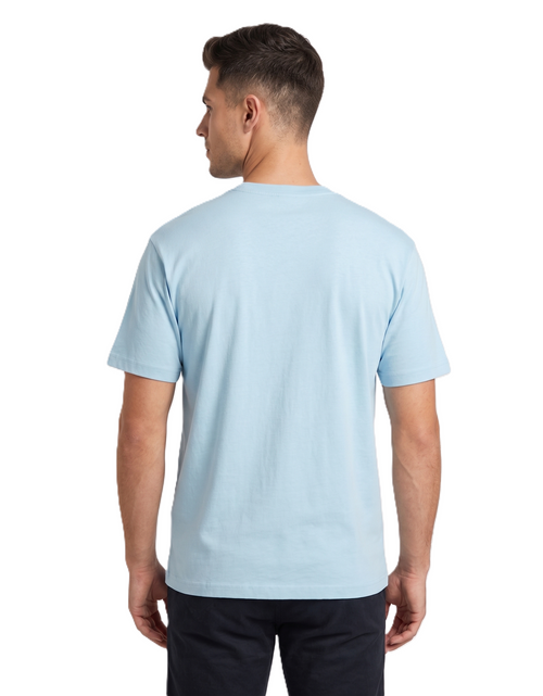 Klann Basic T-Shirt Blue – Back View