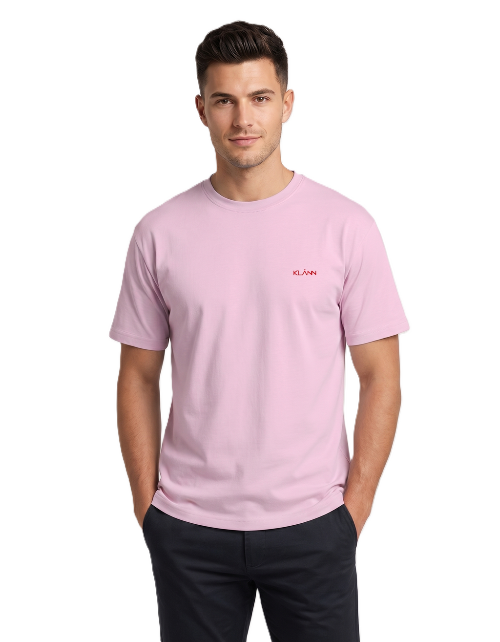 Klann Basic T-Shirt Pink – Premium Cotton Tee
