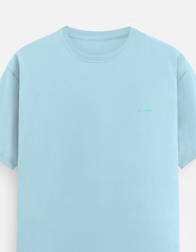 Klann Basic T-Shirt Blue – Left Pocket Detail