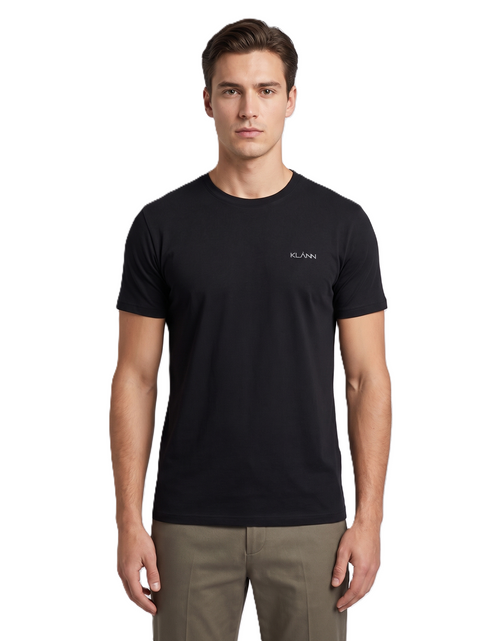 Klann Basic T-Shirt Black – Premium Cotton Tee