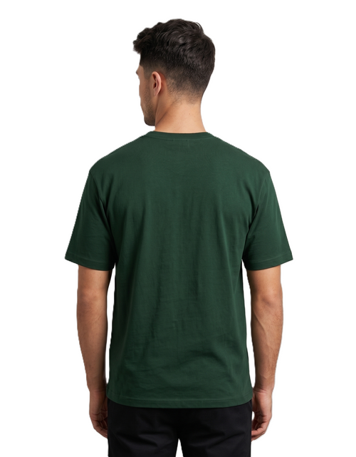 Klann Basic T-Shirt Olive Green – Back View