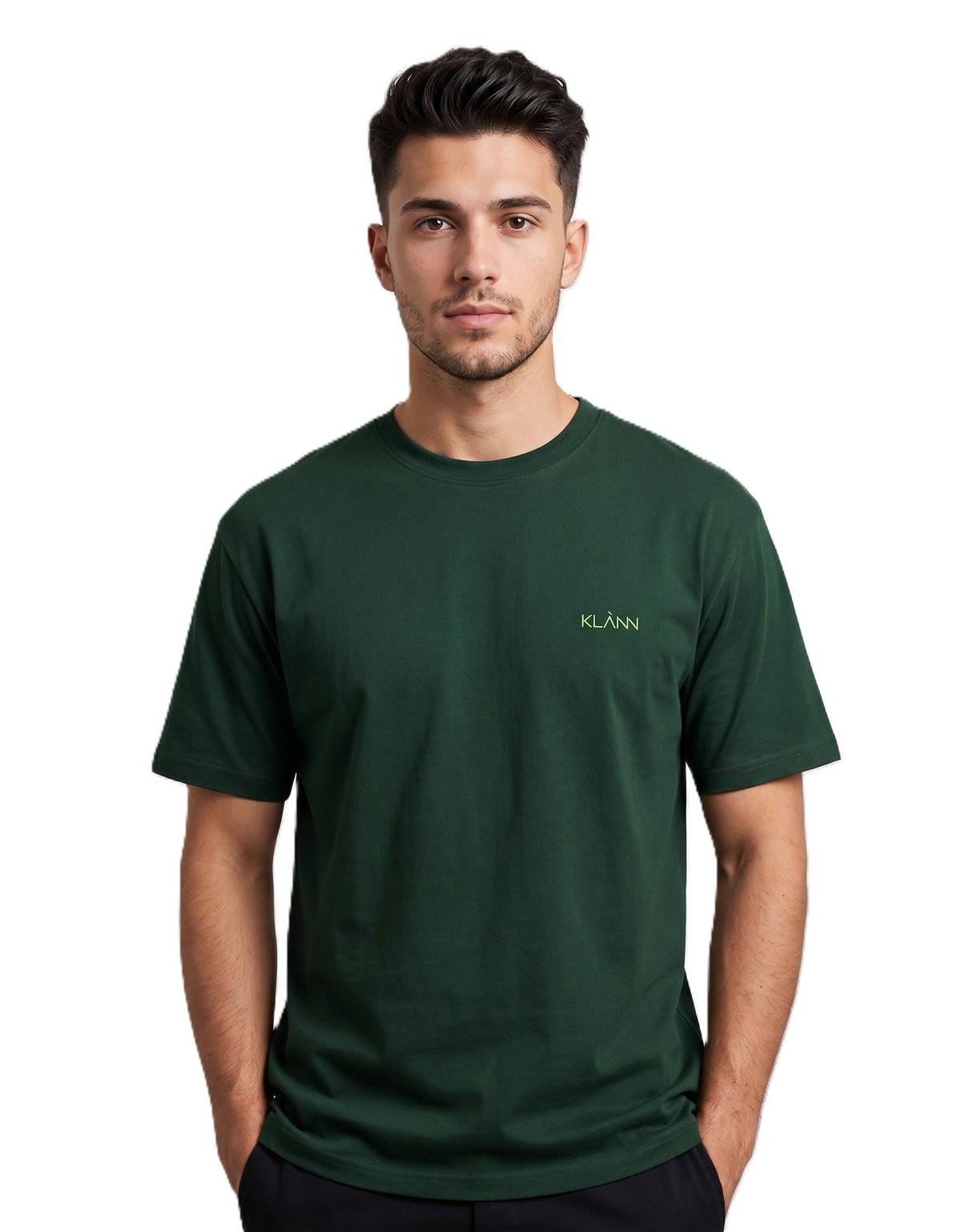 Klann Basic T-Shirt Olive Green – Premium Cotton Tee