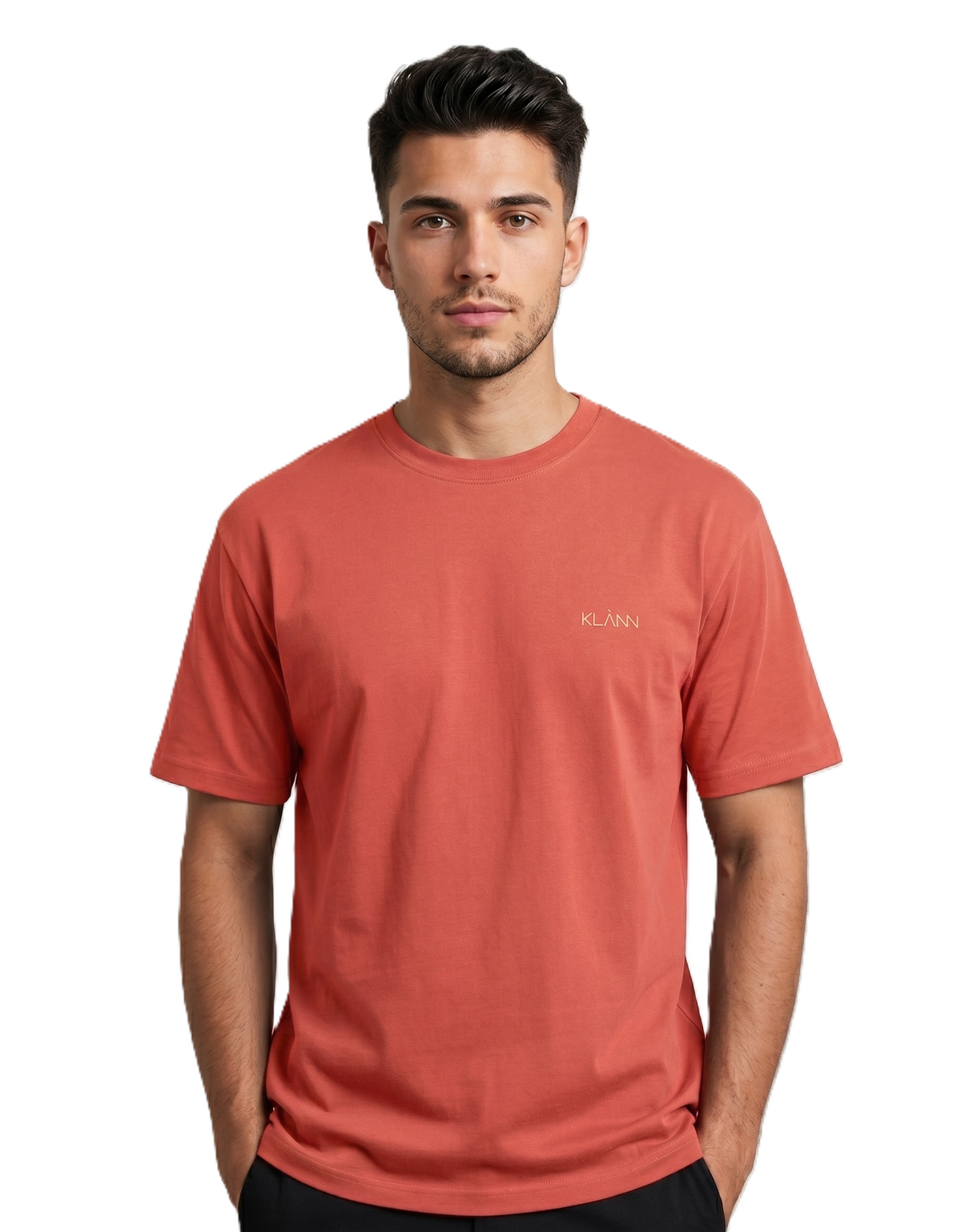 Klann Basic T-Shirt Coral – Premium Cotton Tee