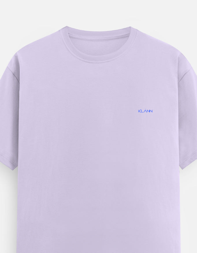 Klann Basic T-Shirt Lavender – Left Pocket Detail