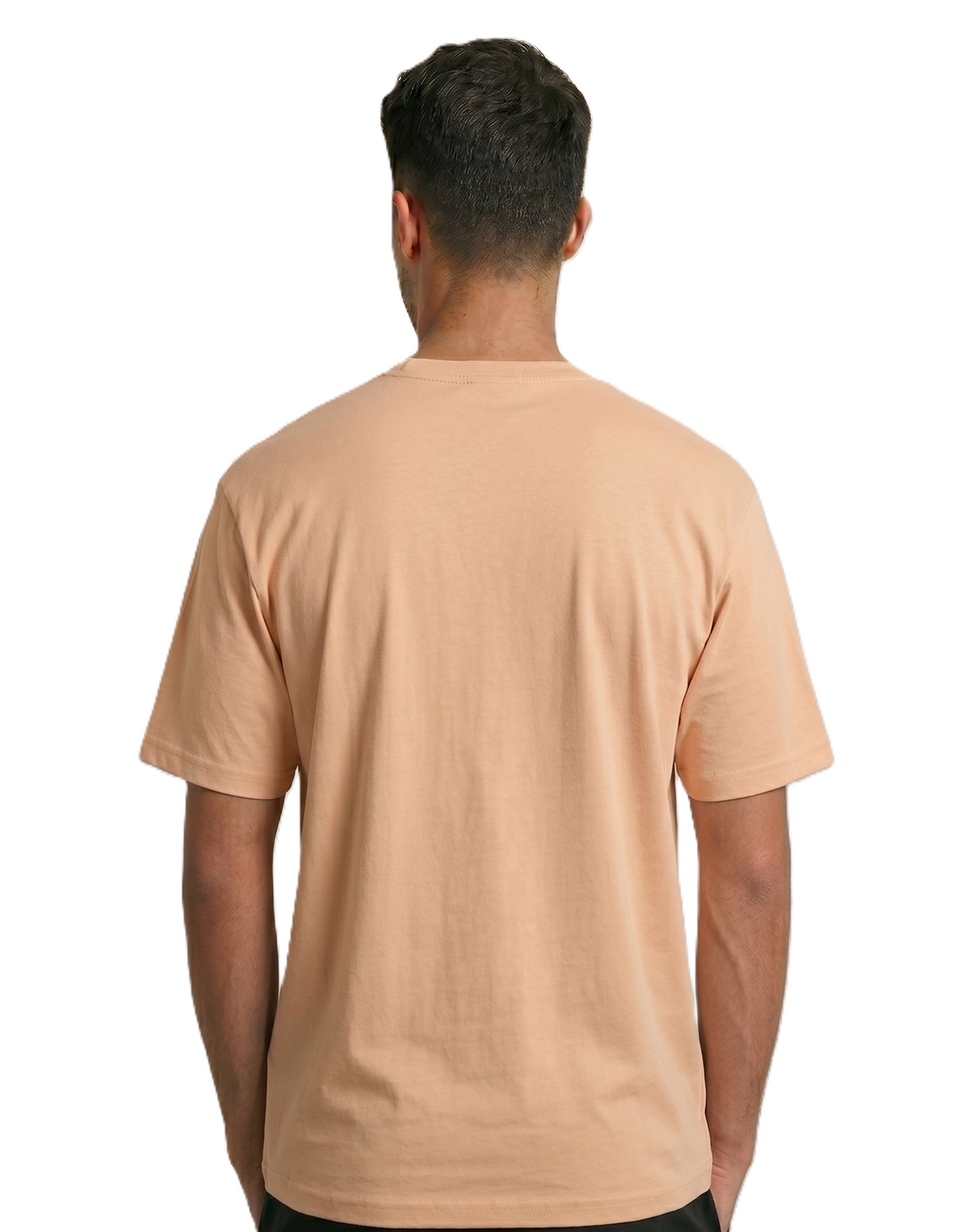Klann Basic T-Shirt Peach – Back View