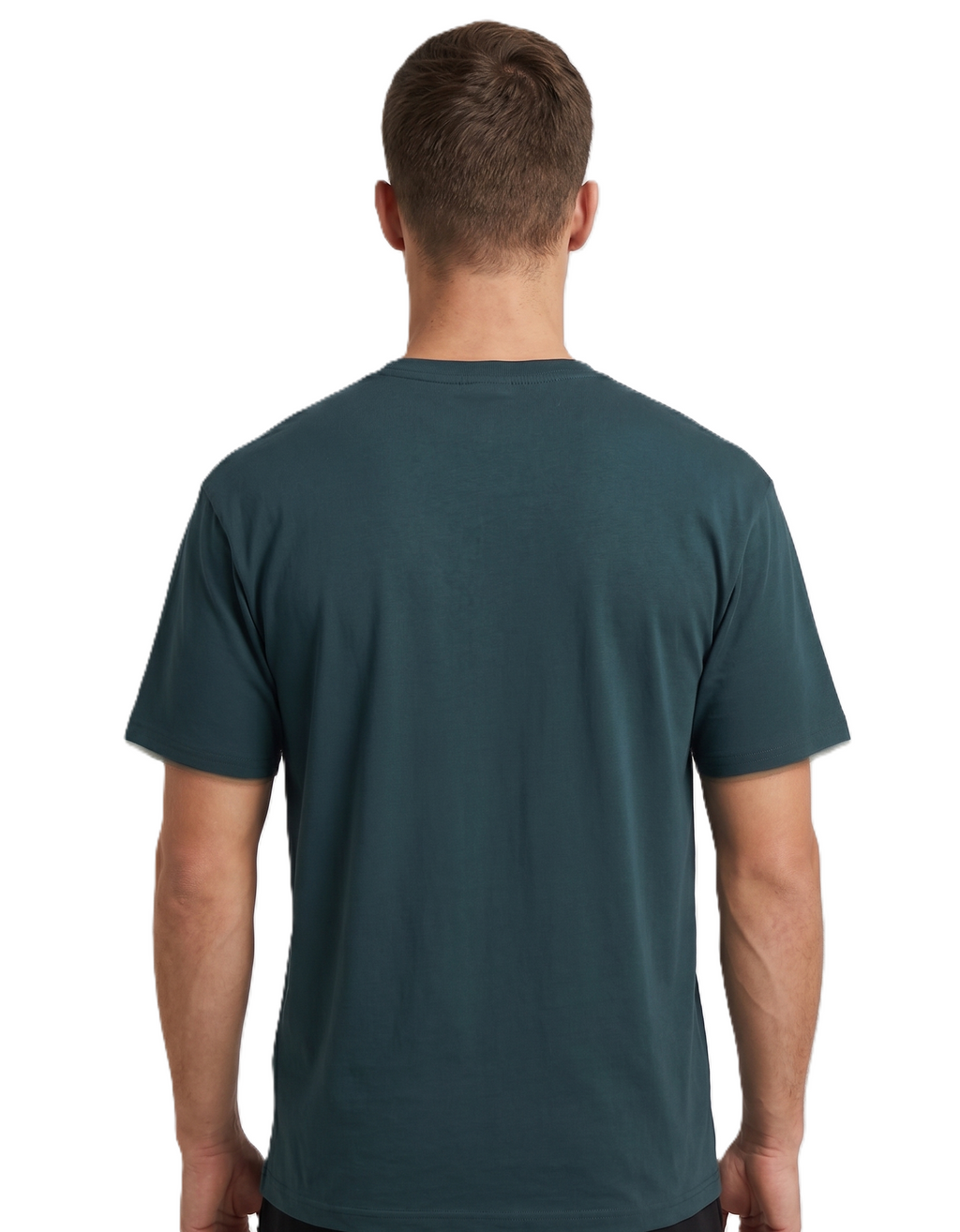 Klann Basic T-Shirt Petrol blue – Back View