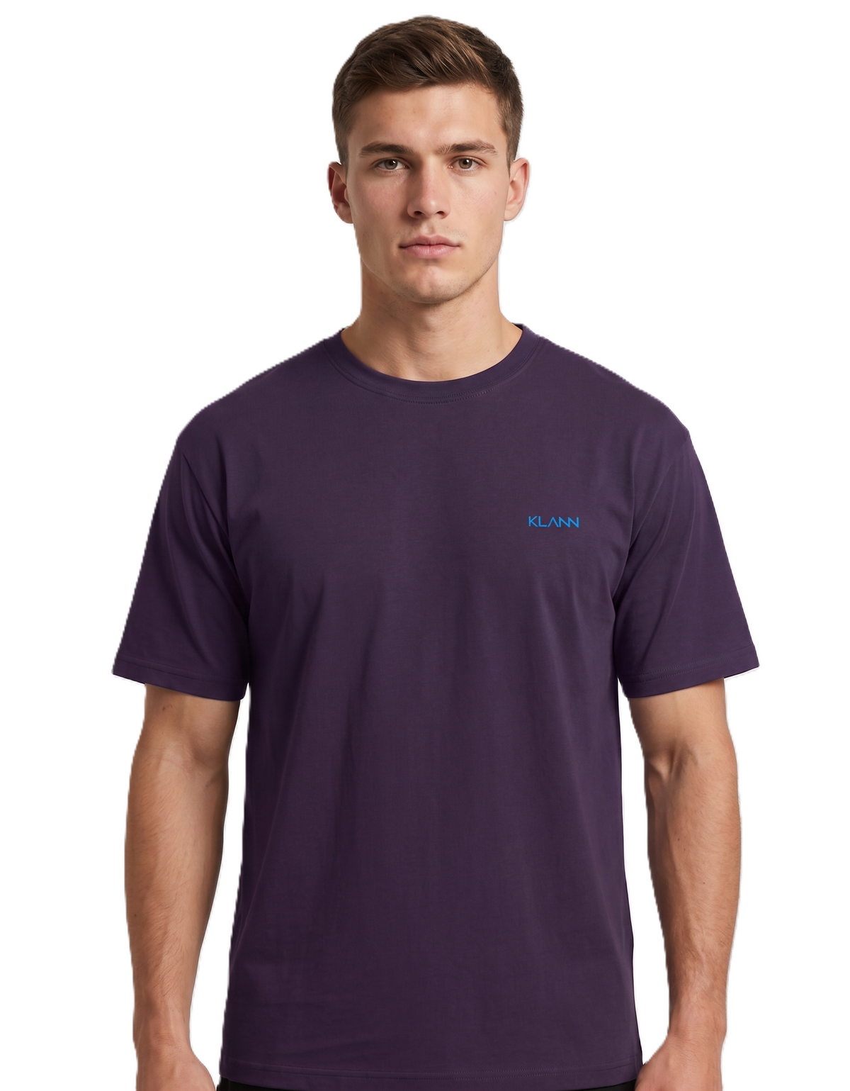 Klann Basic T-Shirt Purple – Premium Cotton Tee