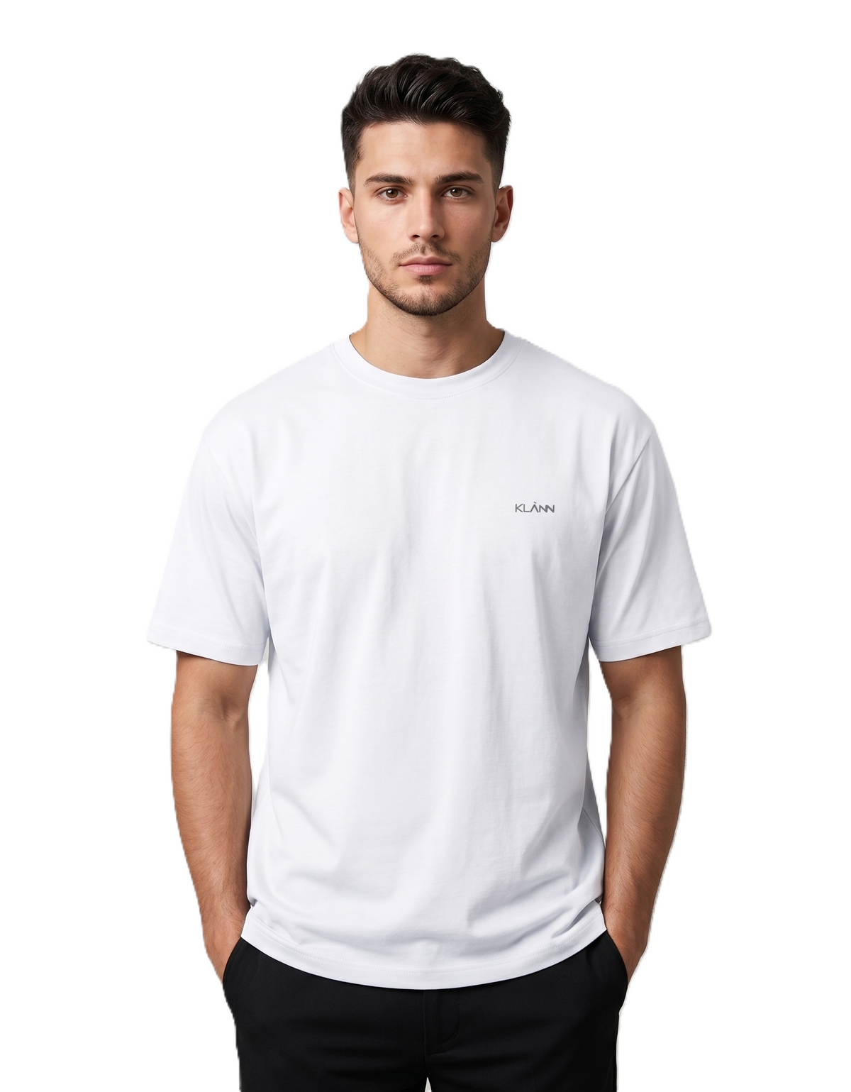 Klann Basic T-Shirt White – Premium Cotton Tee