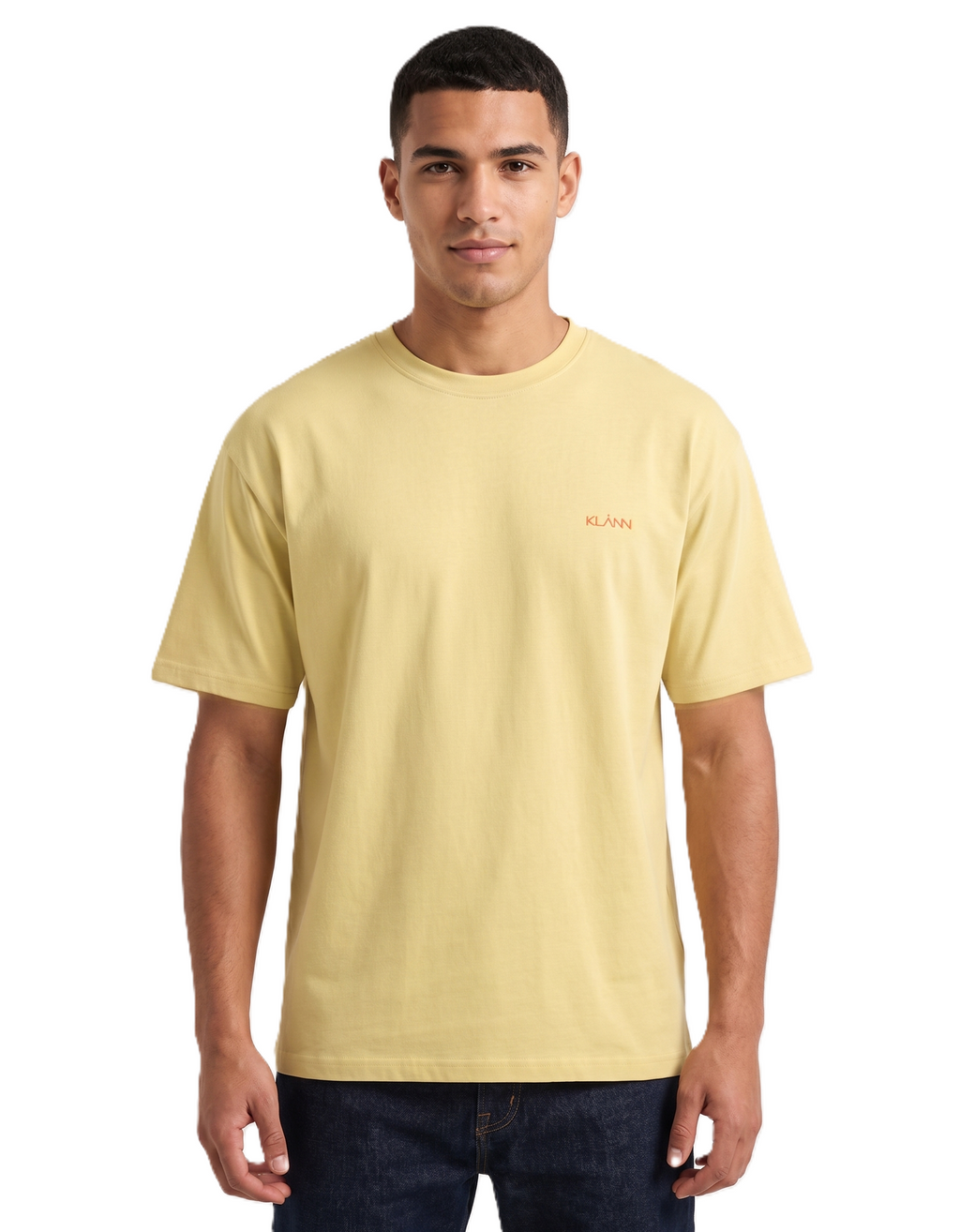 Klann Basic T-Shirt Yellow – Premium Cotton Tee