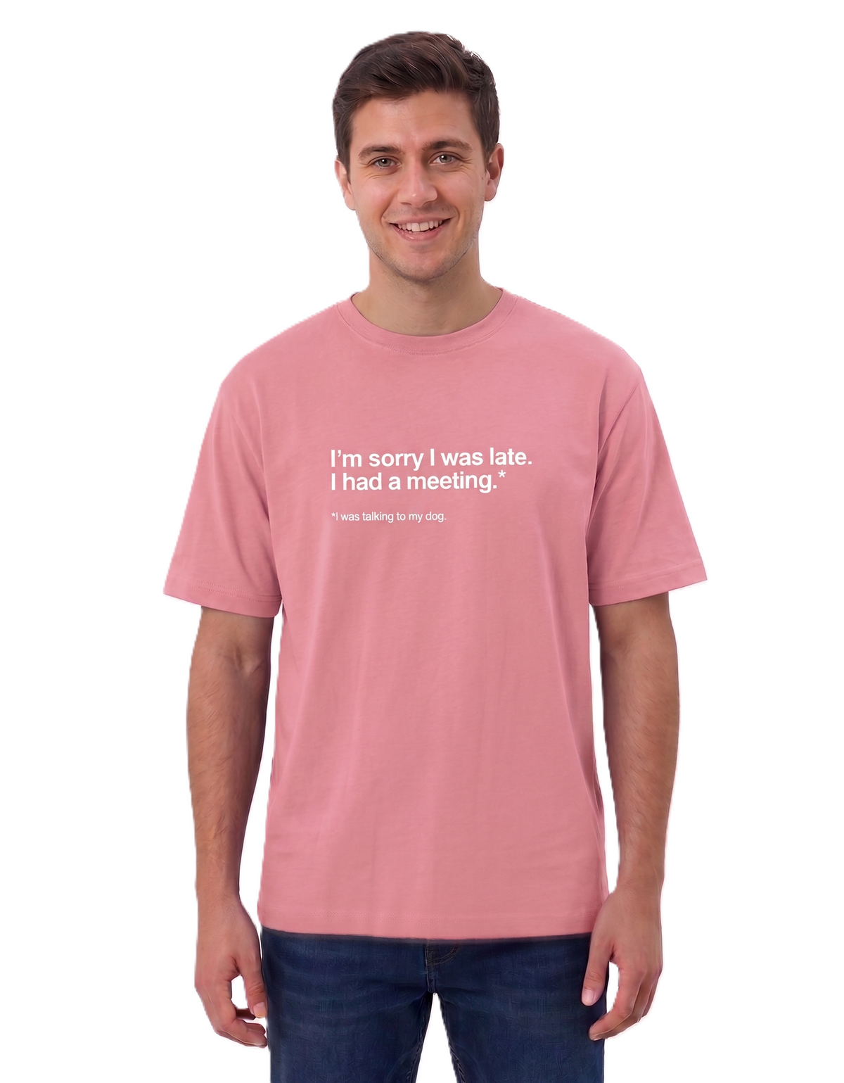 Klann Dog lover Basic T-Shirt Flamingo – Premium Cotton Tee