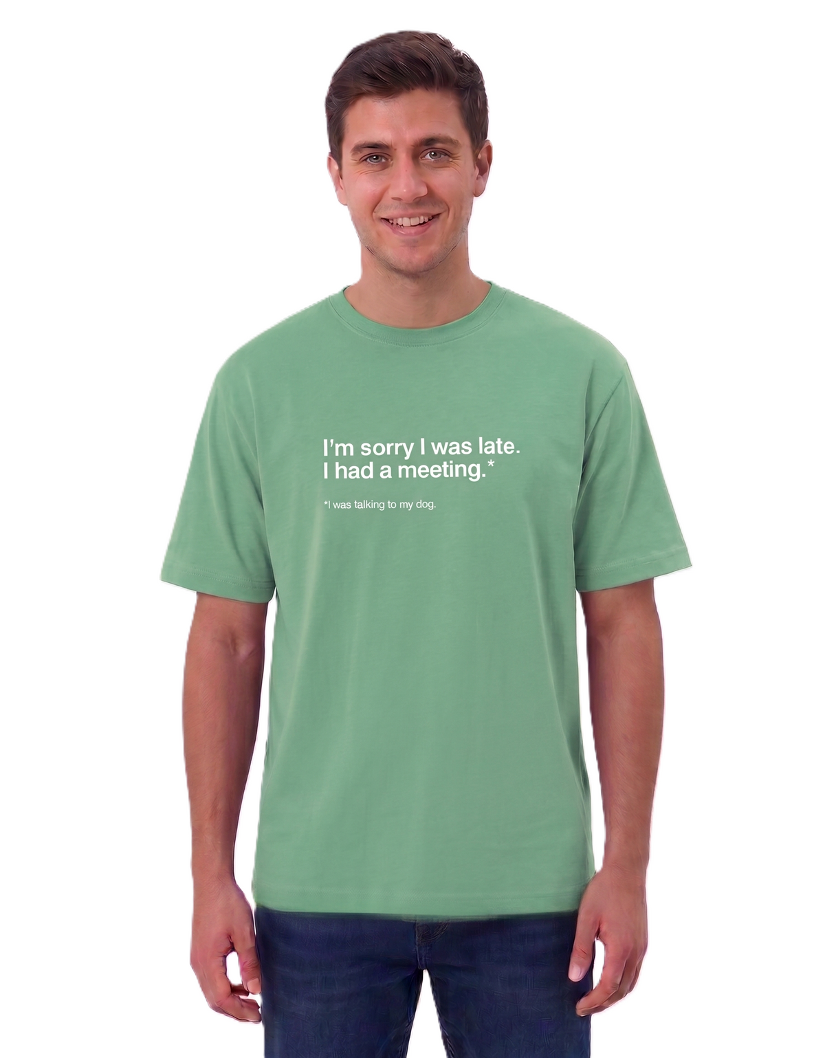 Klann Dog lover Basic T-Shirt Jade – Premium Cotton Tee
