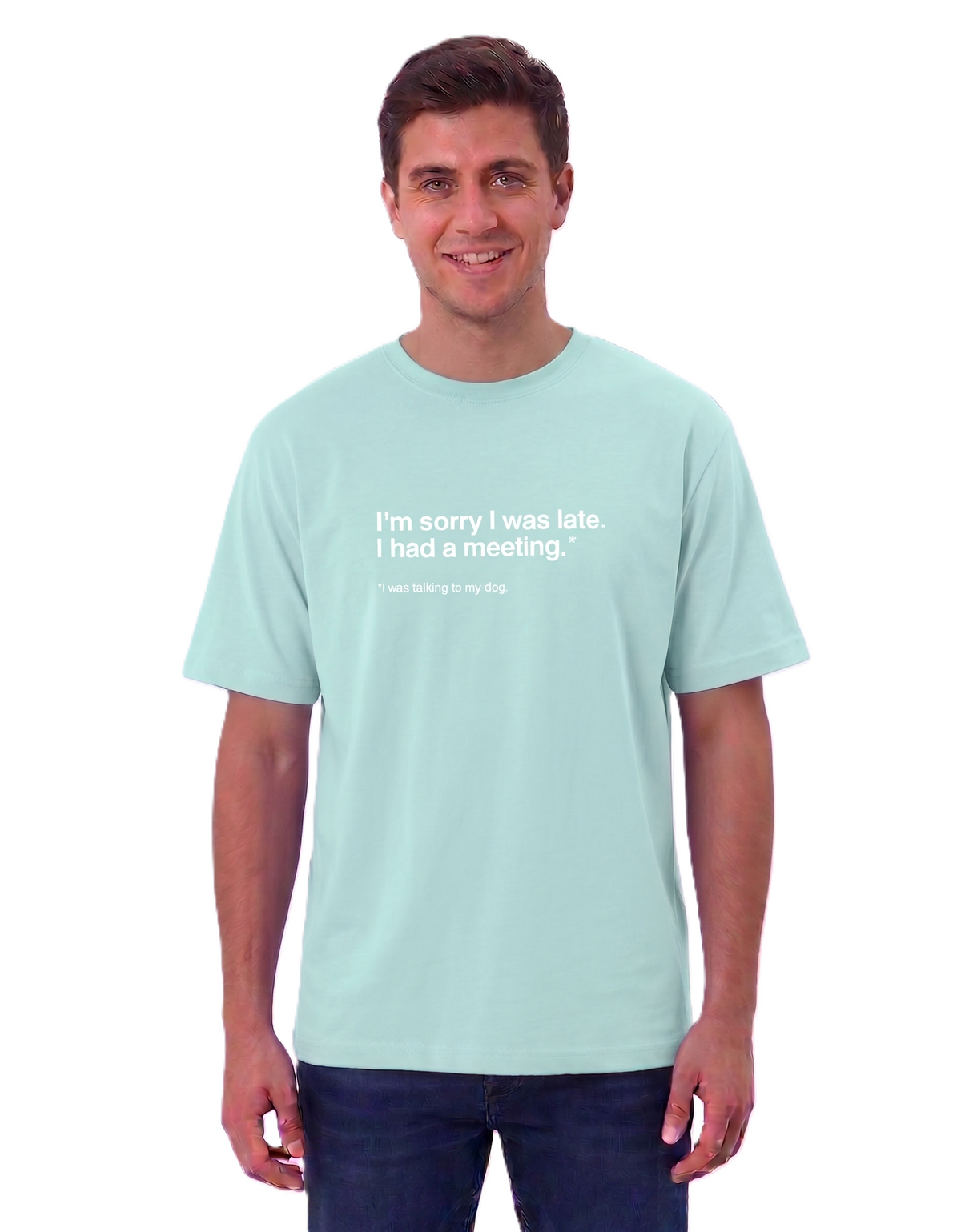 Klann Dog lover Basic T-Shirt Mint – Premium Cotton Tee