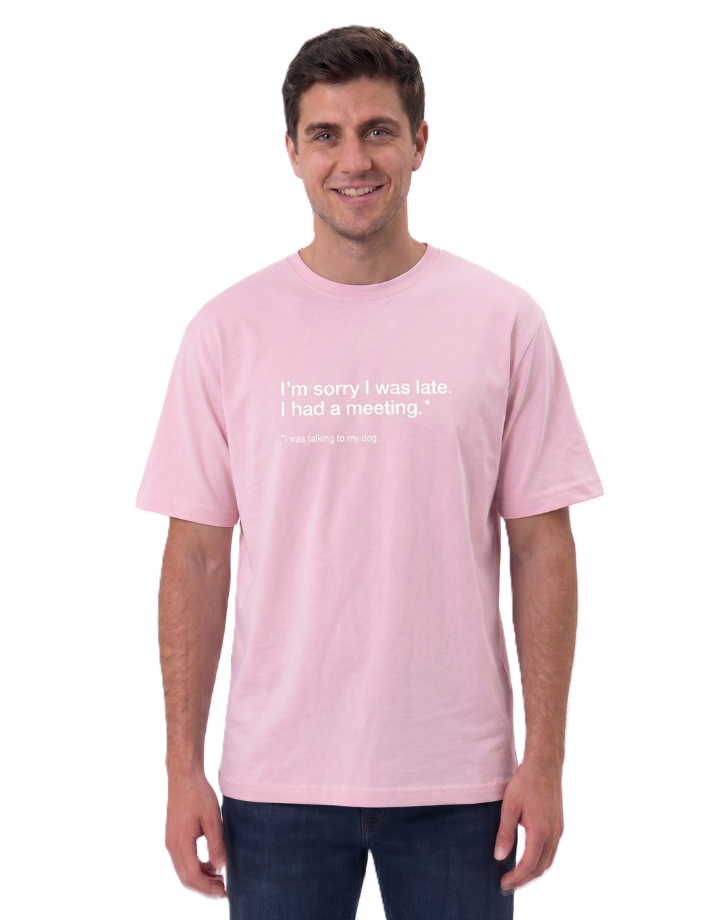 Klann Dog lover Basic T-Shirt Pink – Premium Cotton Tee