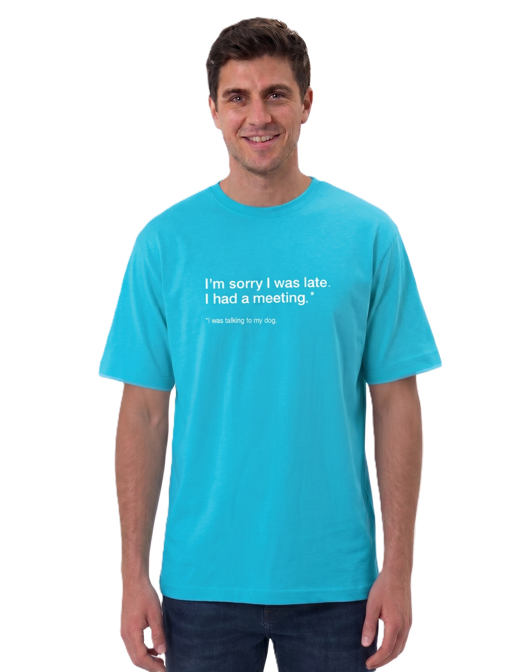 Klann Dog lover Basic T-Shirt sky blue – Premium Cotton Tee