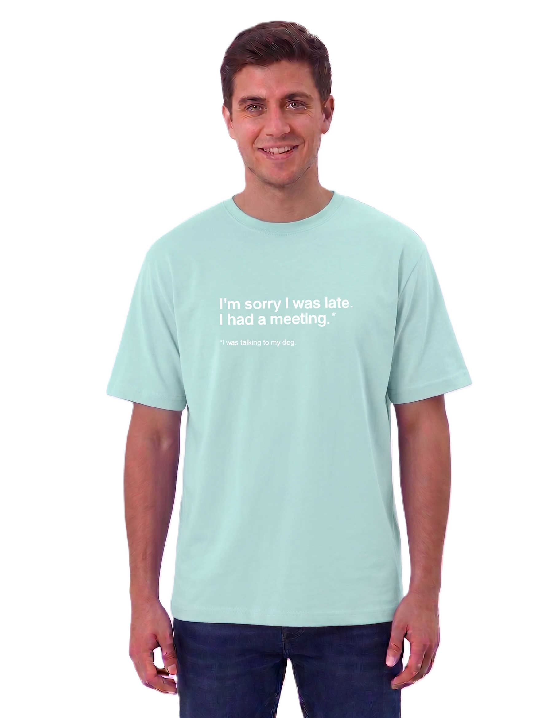 The Meeting with Furry Friend - Basic T-shirt