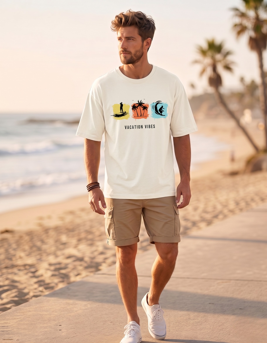 Vacay Vibes Oversized T-Shirt