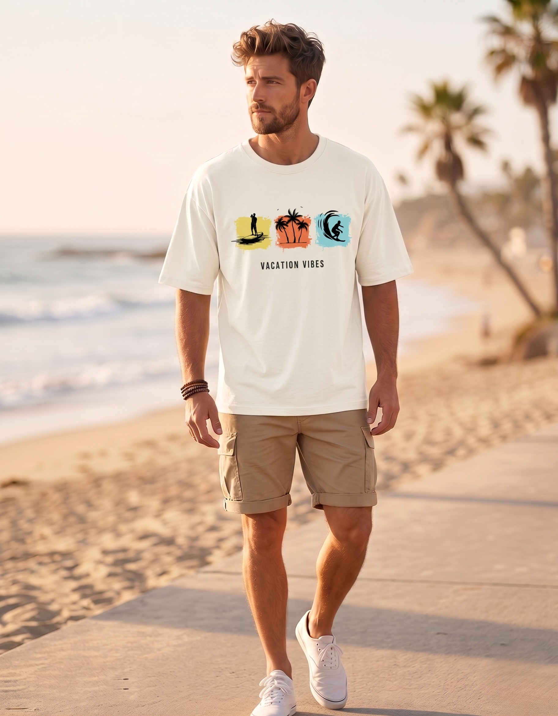 Vacay Vibes Oversized T-Shirt