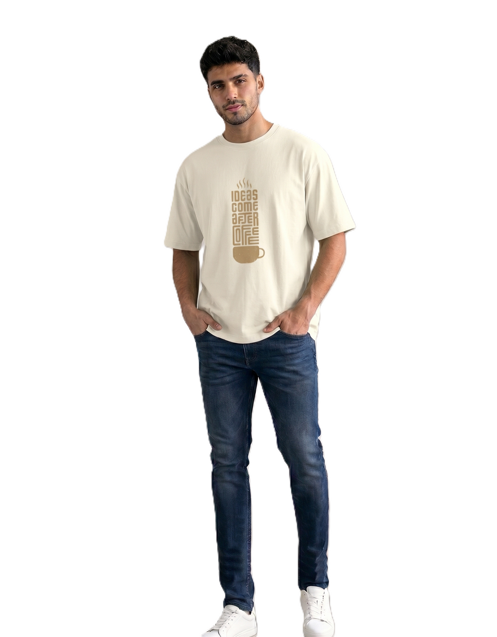 Klann coffee lover Basic T-Shirt White – Premium Cotton Tee