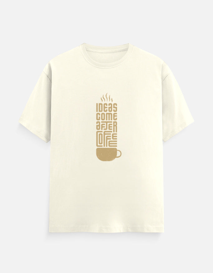 Klann coffee lover Basic T-Shirt White – Premium Cotton Tee front