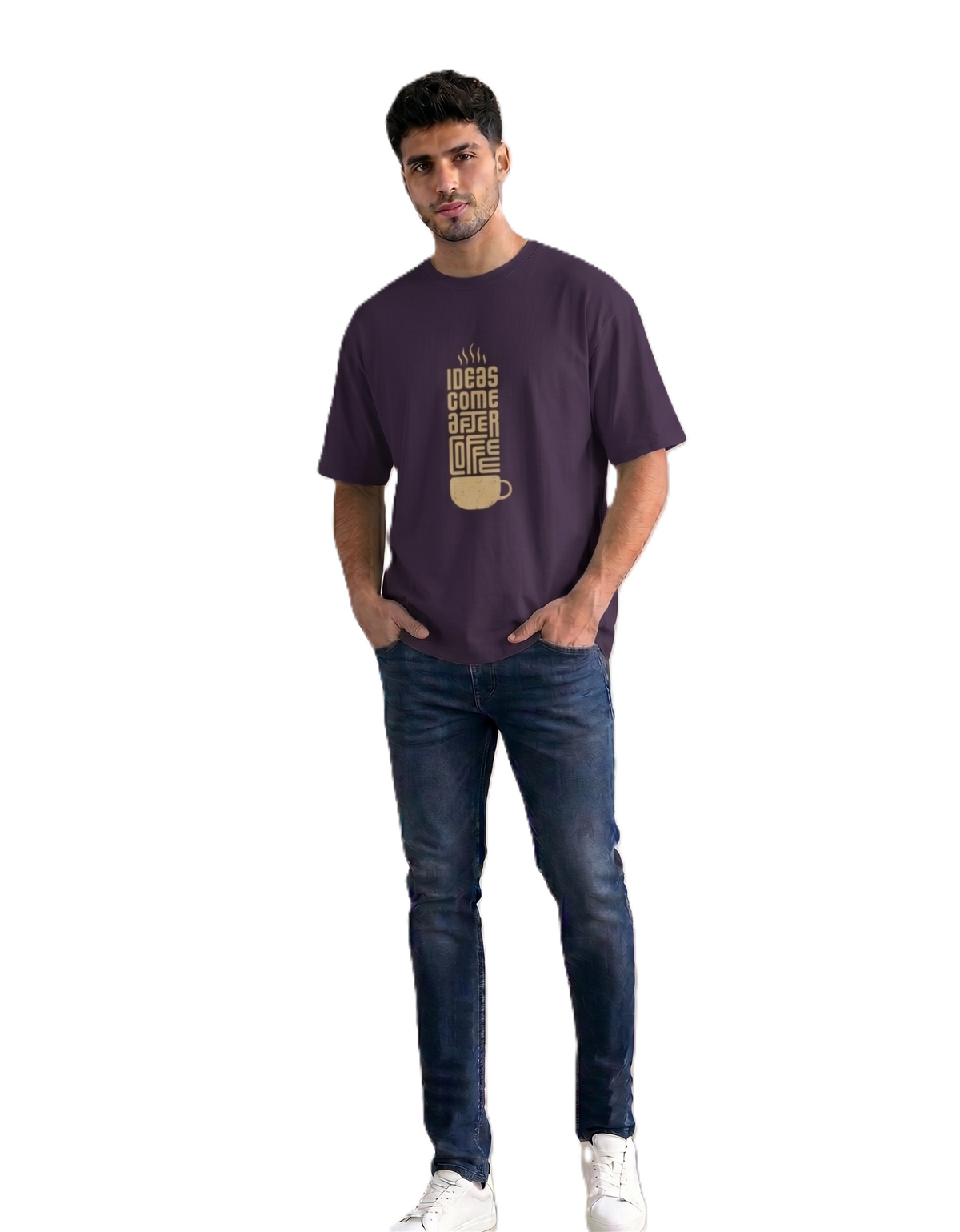 Klann coffee lover Basic T-Shirt purple – Premium Cotton Tee