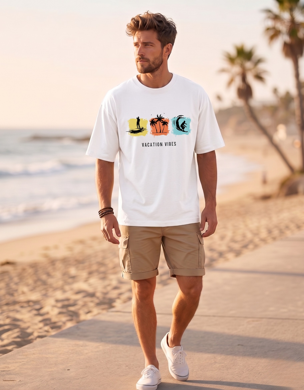 Vacay Vibes Oversized T-Shirt