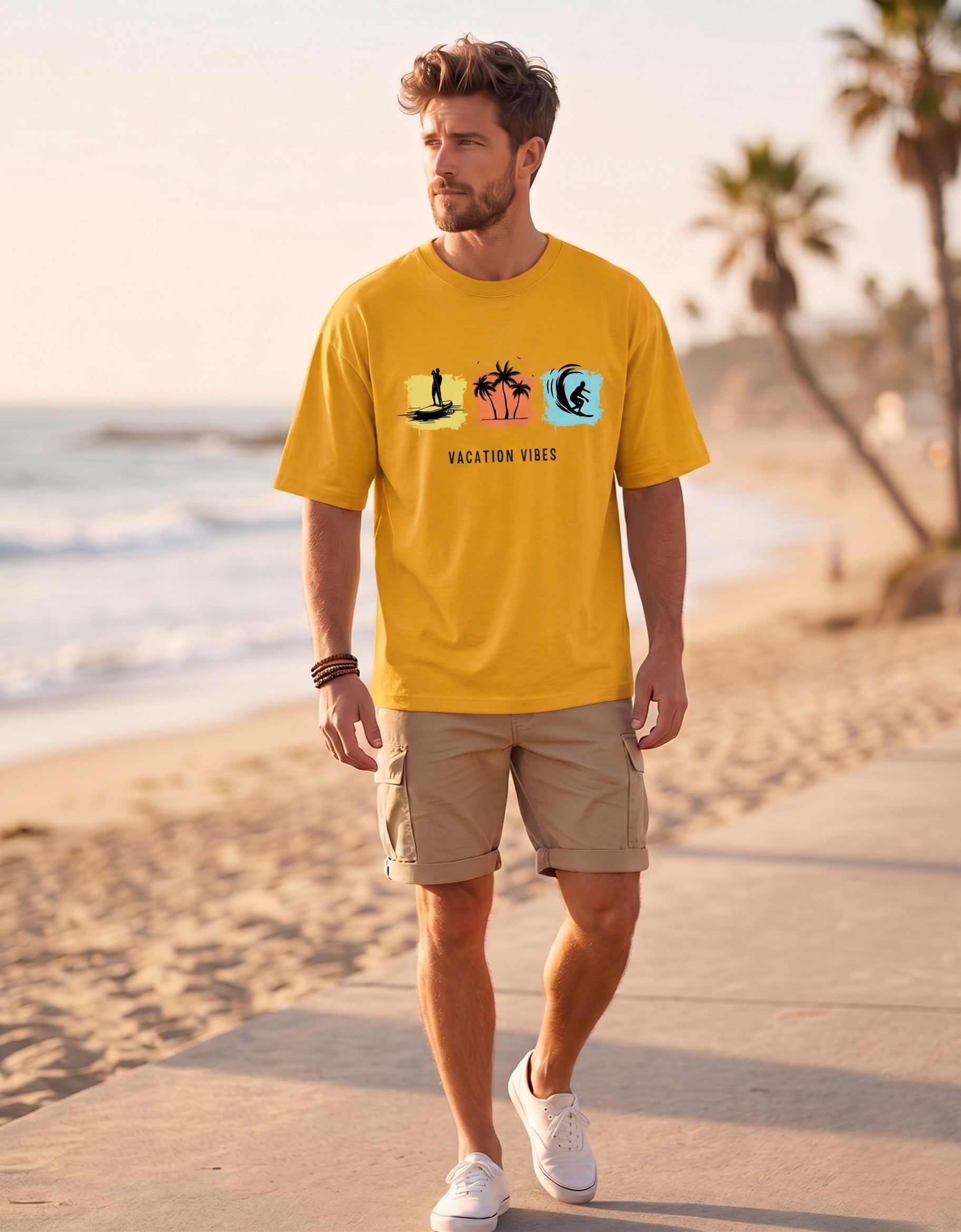 Vacay Vibes Oversized T-Shirt