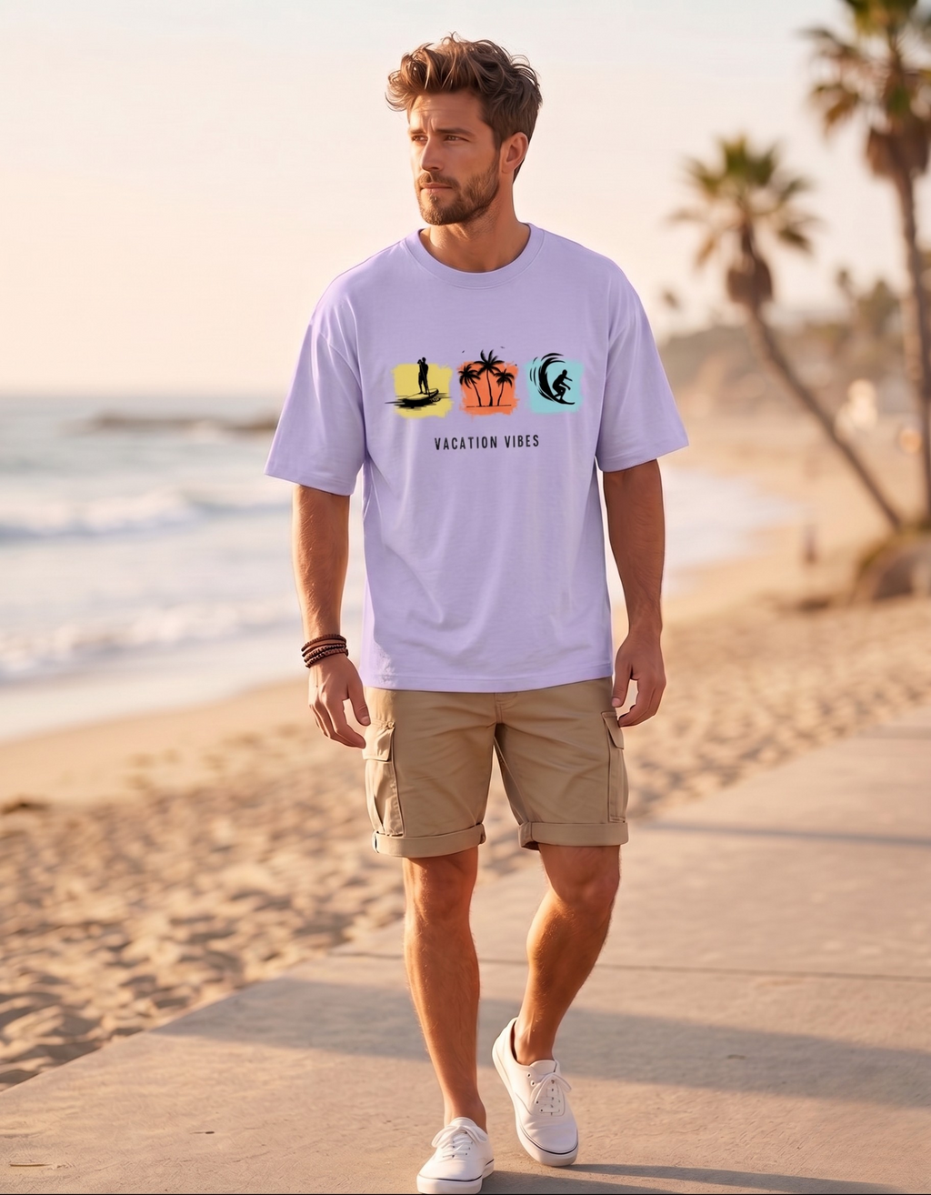 Vacay Vibes Oversized T-Shirt